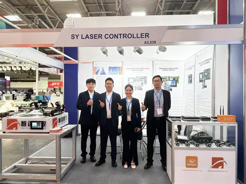 Zhiyuan CNC atterrit à Munich, la technologie de pointe dessine des projecteurs majeurs!
