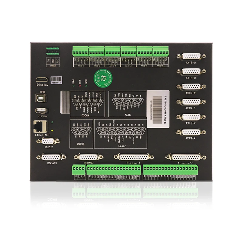 ZJS716-2000 Galvanomètre Double vol Vision Vision Laser Control Carte
