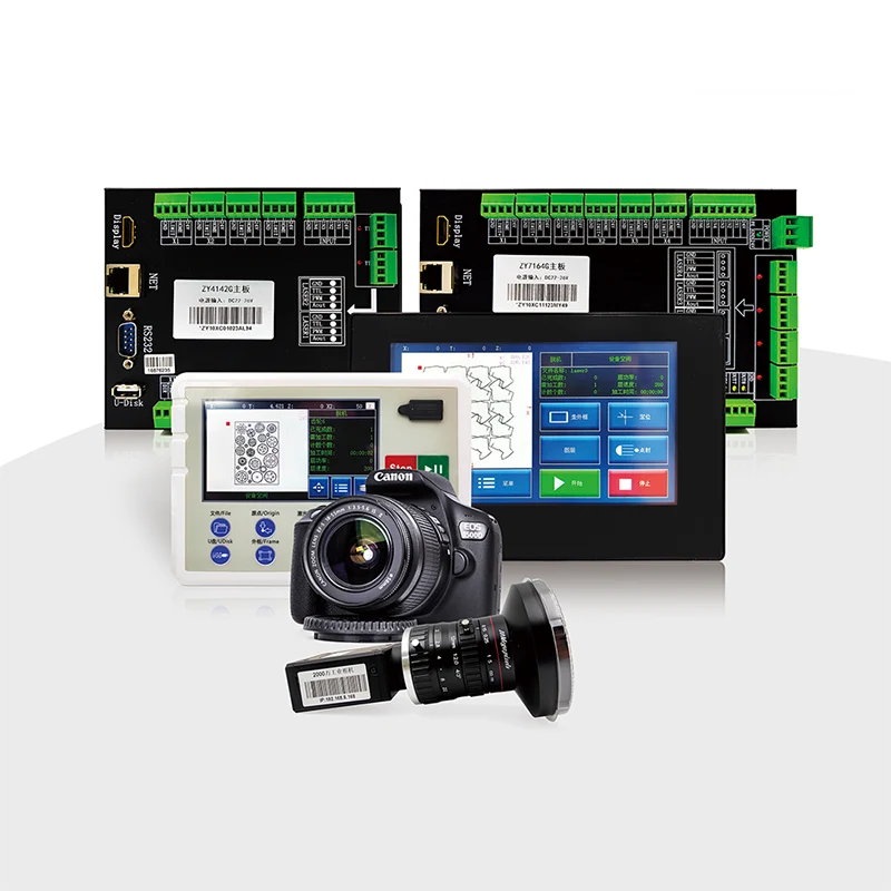 ZY7164G-2000 Système de contrôle laser de vision panoramique pour le textile
