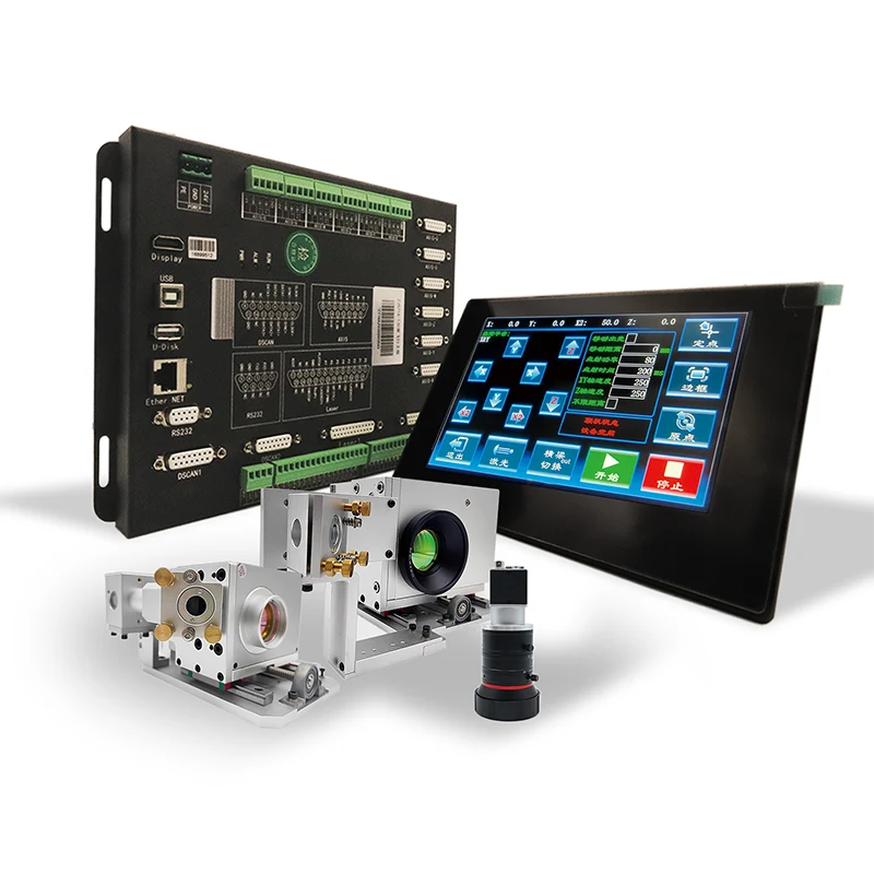 ZJS716-2000 Galvanomètre Contrôleur laser Vision Dual Flight pour un traitement grand format