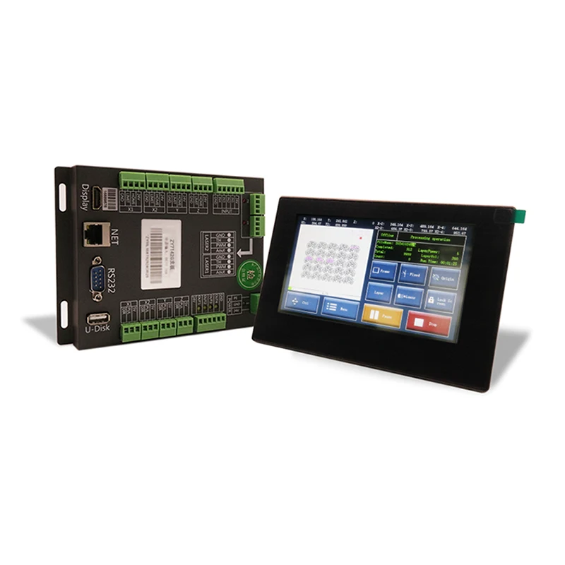 Boîte de contrôle du laser ZY7142G pour la coupe et la gravure pour le plastique