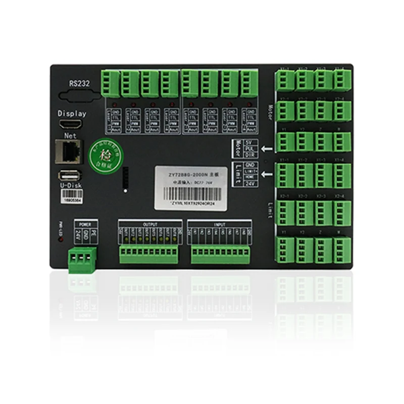 ZY72B8G-2000 Système de contrôle laser de vision panoramique pour le marquage à grand format